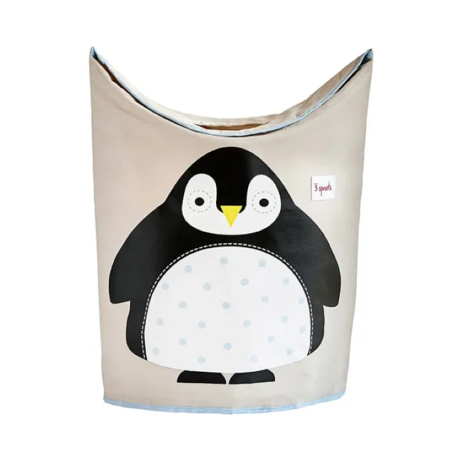 3 sprouts laundry hamper - penguin