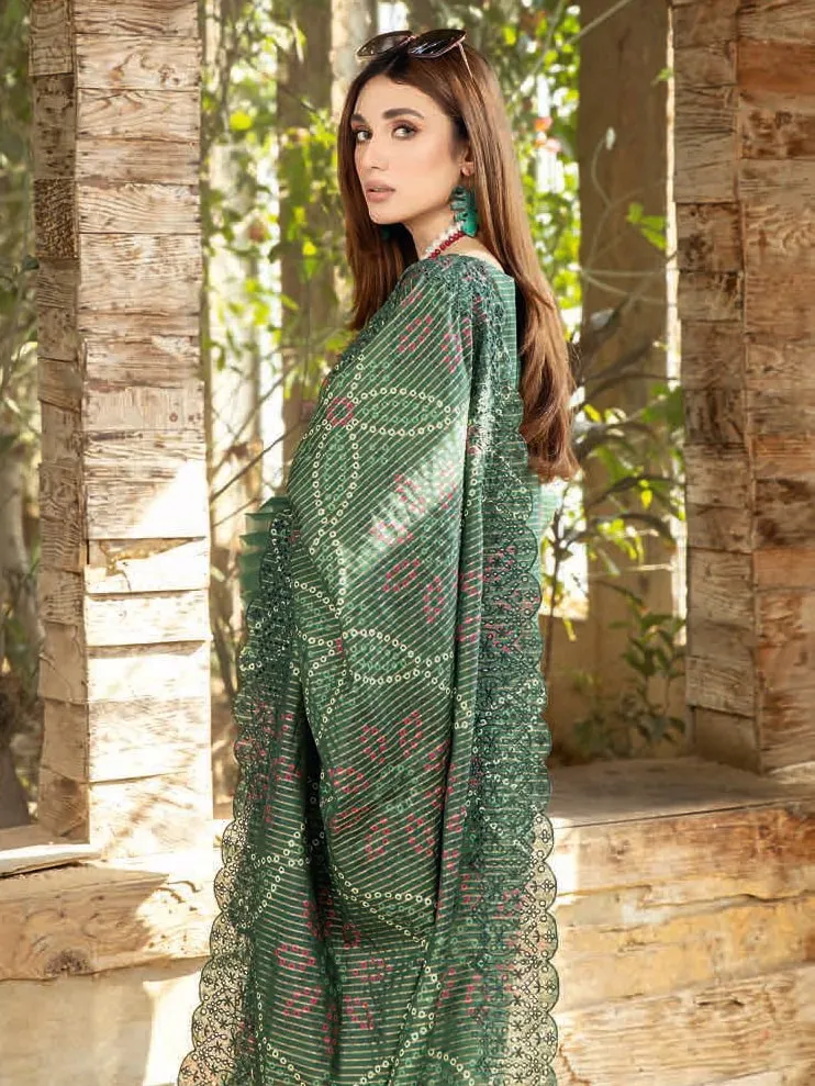 Aafreen by Riaz Arts Unstitched Embroidered Lawn 3Pc Suit AF-20