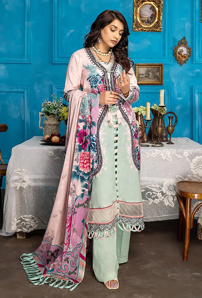 Aangan by Humdum Digital Printed Lawn Unstitched 3Pc Suit AG-10