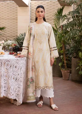 Afsanah By Seran Embroidered Lawn Unstitched 3 Piece Suit - 08