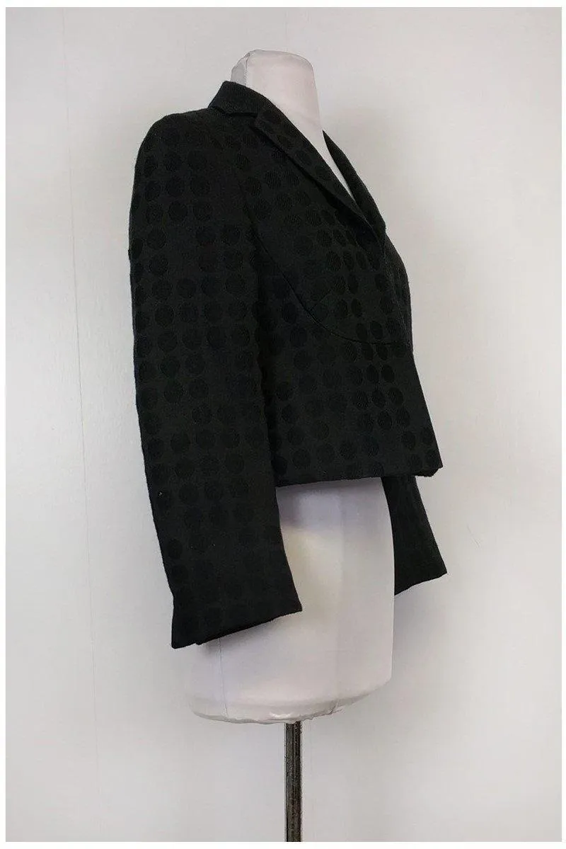 Akris - Black Circle Blazer Sz 4