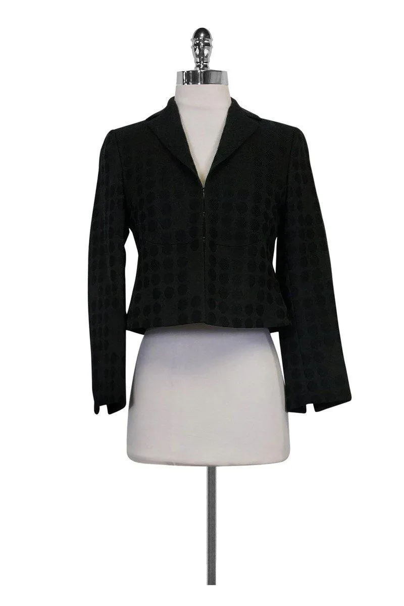 Akris - Black Circle Blazer Sz 4