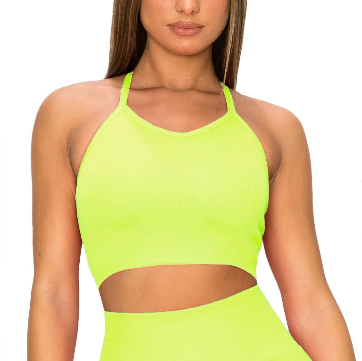 ALWAYS Women's Seamless Tank Top – Active Y Racer Back Crop Top for Women  Y Racer Back