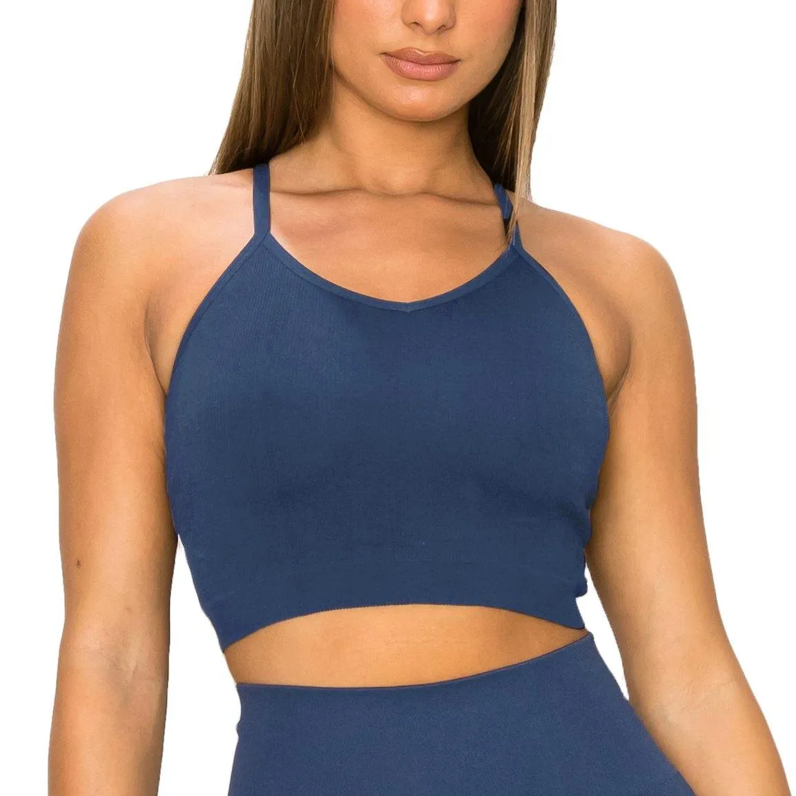 ALWAYS Women's Seamless Tank Top – Active Y Racer Back Crop Top for Women  Y Racer Back