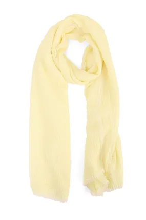 ARTISAN'S WEAVE SCARF-YELLOW