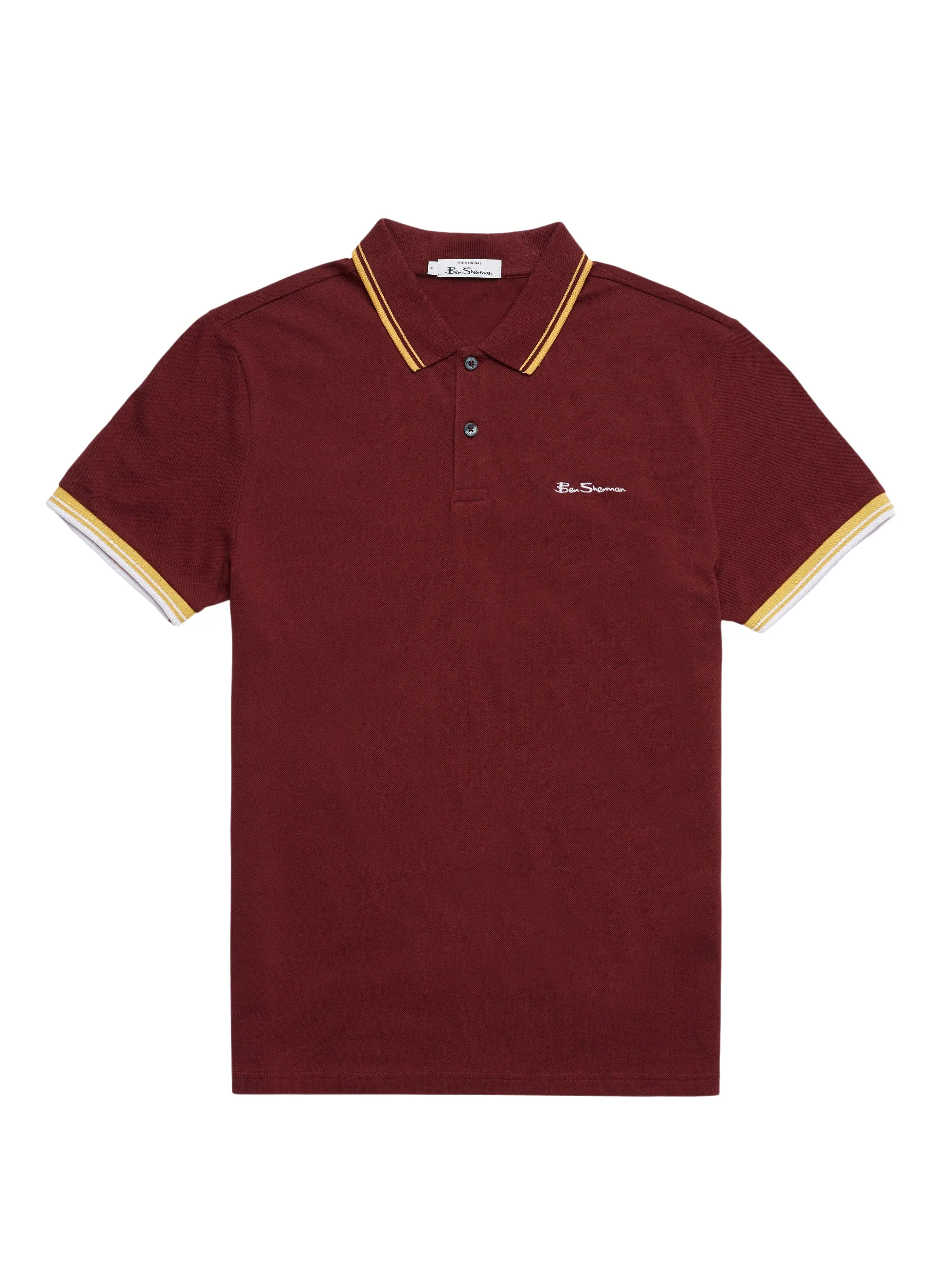 Ben Sherman Mens Polo T-Shirt 'Signature Polo'