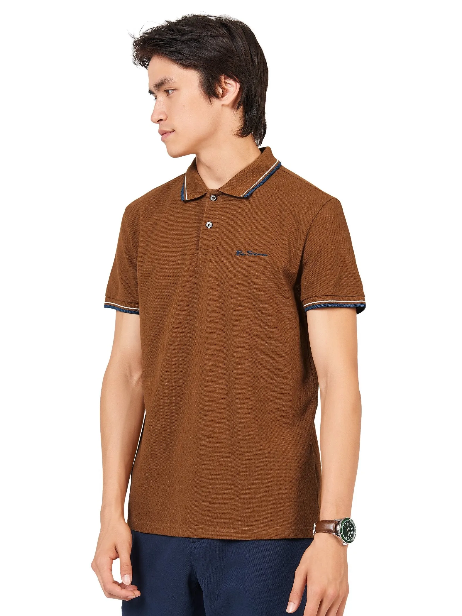 Ben Sherman Mens Polo T-Shirt 'Signature Polo'