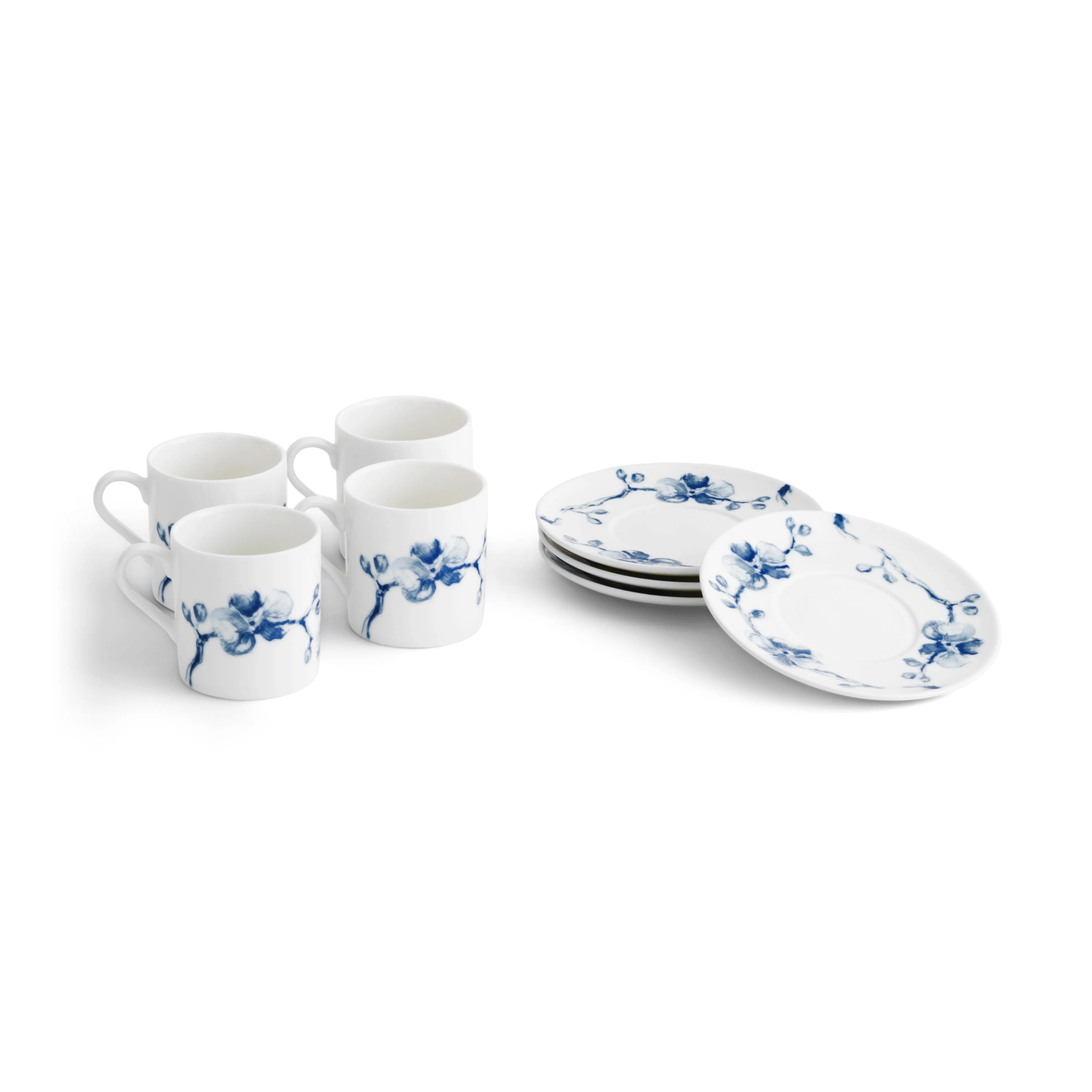 Blue Orchid Demitasse