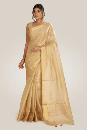 Butterscotch Gold Saree