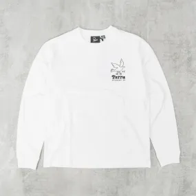 By Parra Chair Pencil L/S Tee - White