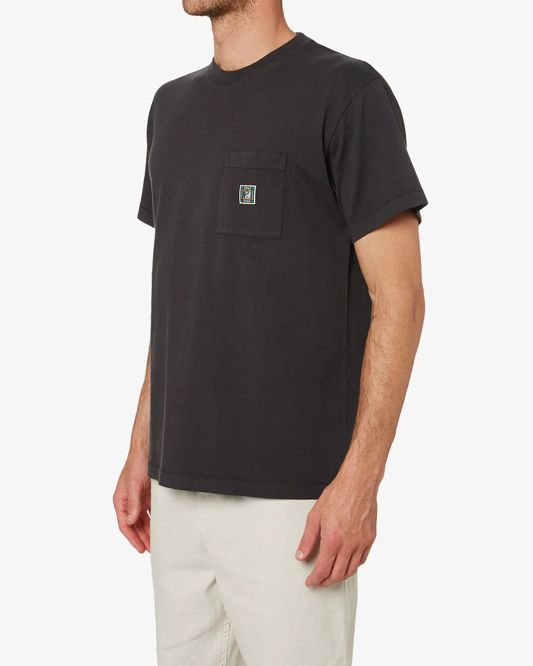 Canyon Pocket Tee (Box Fit) -  Phantom Black