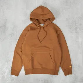 Carhartt WIP Hooded Chase Sweatshirt - Hamilton Brown