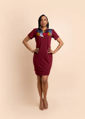 Corinne African Print Dress