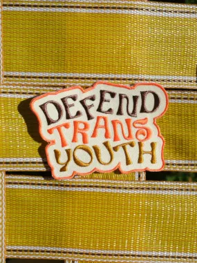 Defend Trans Youth Patch