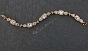 Designer Inspired CZ Wedding Bracelet