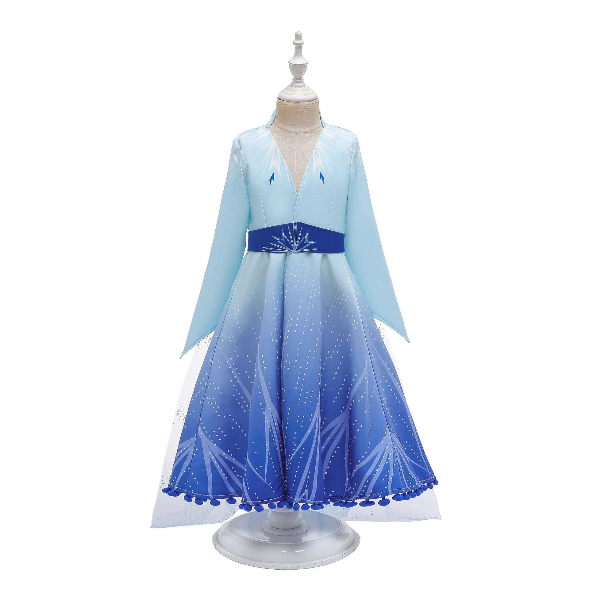 Elsa Frozen Inspired Girls Princess Elsa Dress 3 PCS