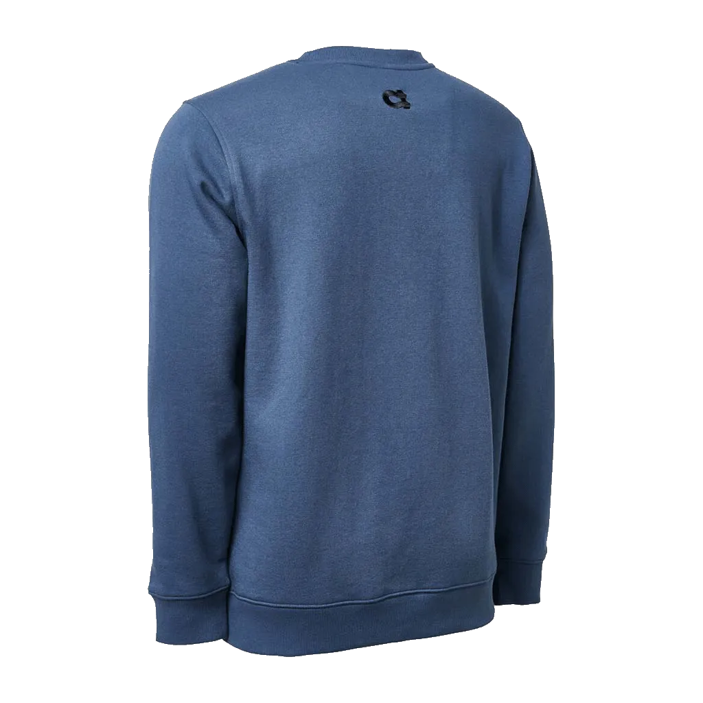 Embroidered Snatch Crew Sweater Petrol