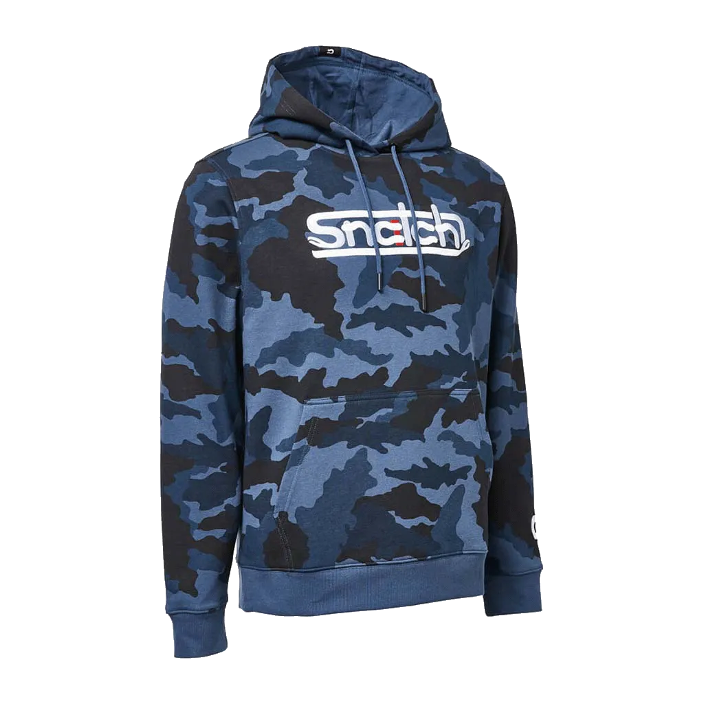 Embroidered Snatch Hoodie Petrol Camo