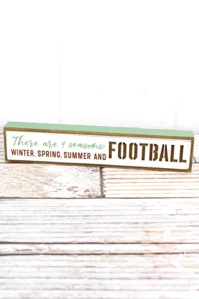 Football Season Decor Sign