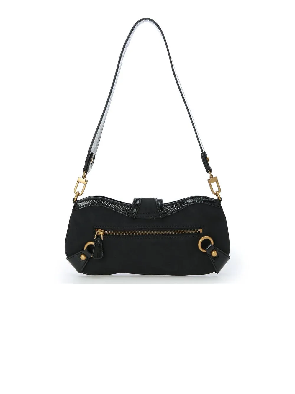 Gloss Vintage TP Zip Shoulder BG - Black