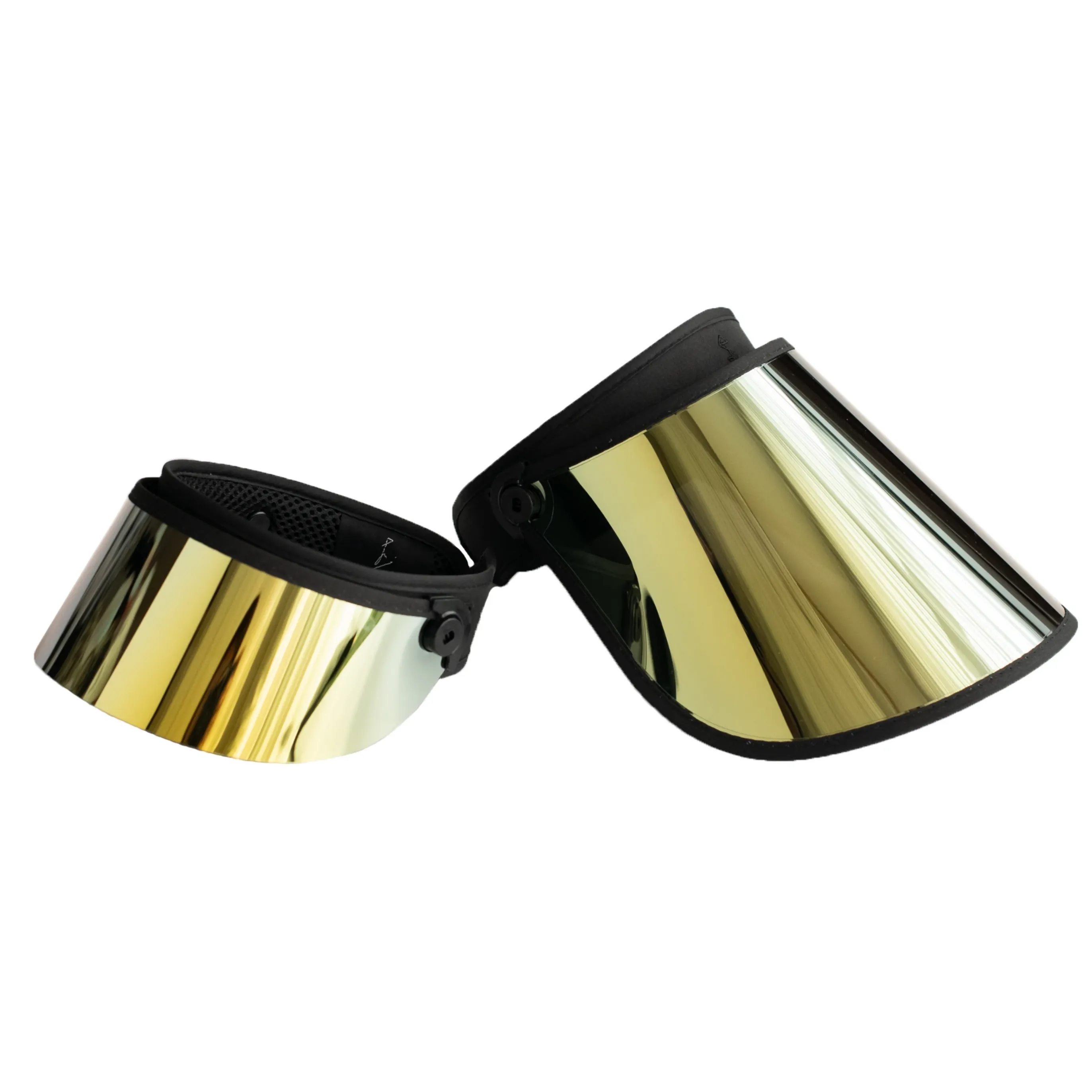 Grey  UV Protect Sun Visor (Full Gold)