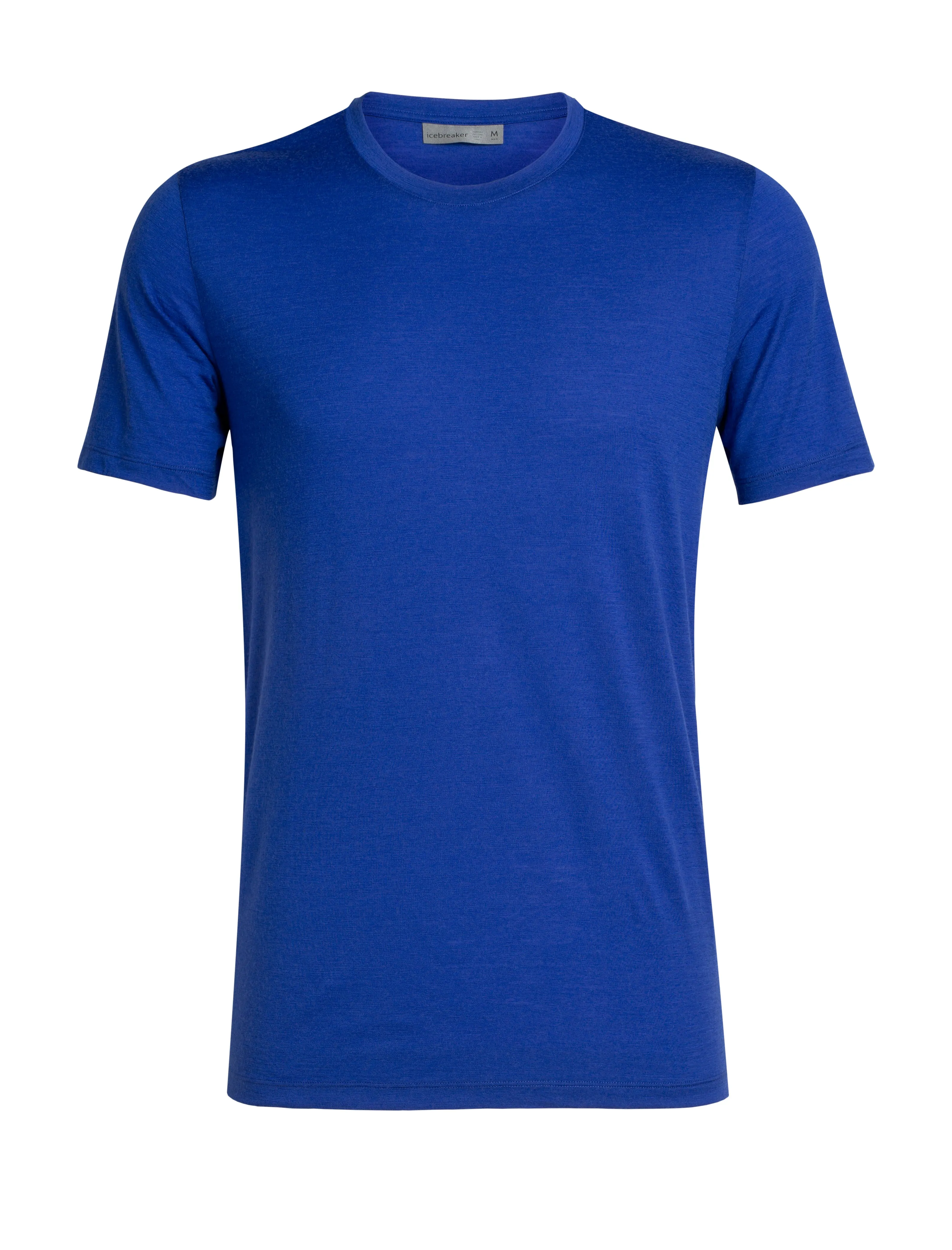 icebreaker Merino Men's 150 Tech Lite Short Sleeve T-Shirt -Lapis Red Timberwolf