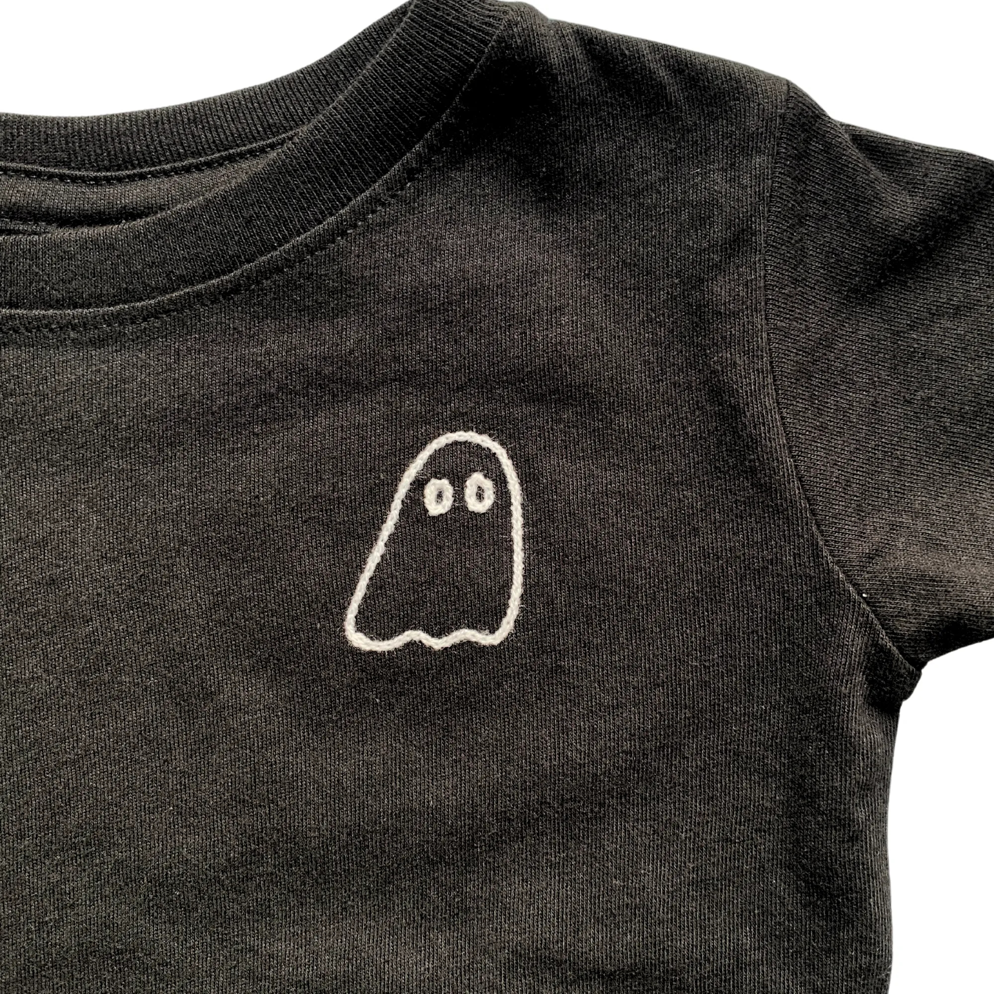 INFANT 12 month Little Ghost Chainstitch Sweatshirt