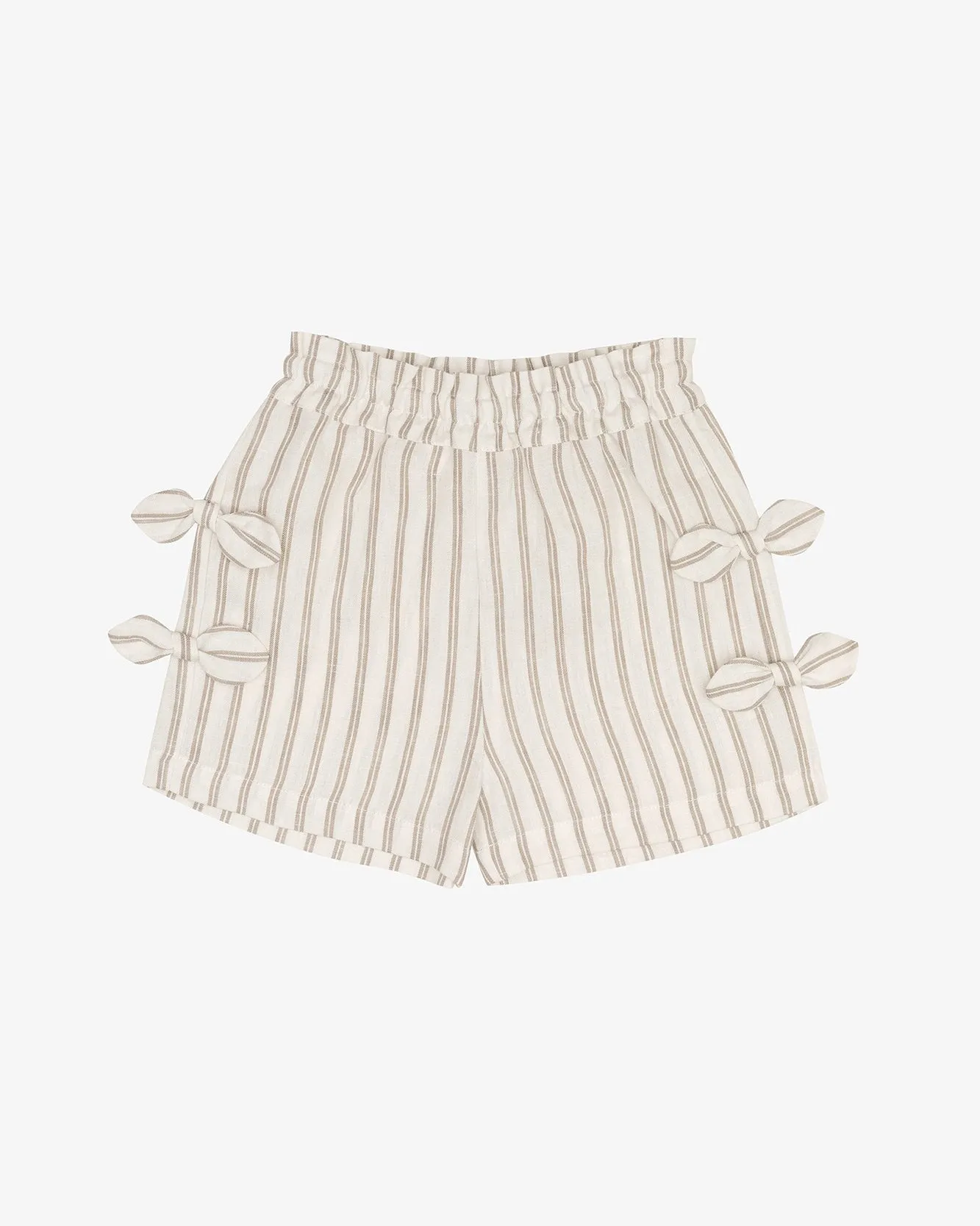 Linen Little Bows Shorts