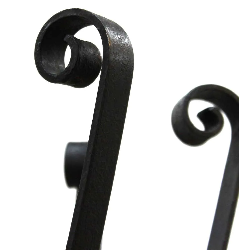 Midcentury Wrought Iron Coat Rack