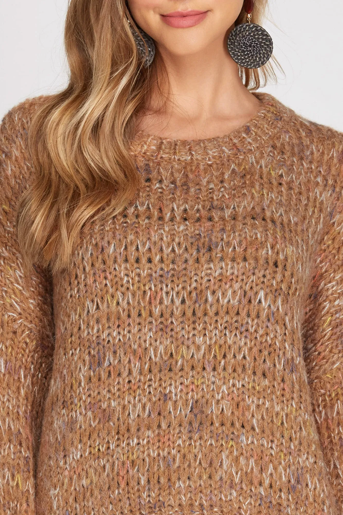 MULTI COLOR KNIT SWEATER