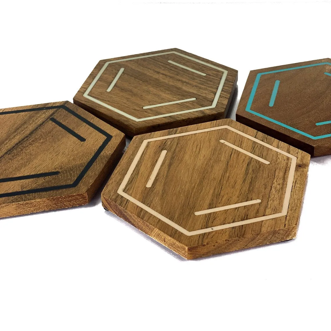 Natural Wood Chemistry Coaster