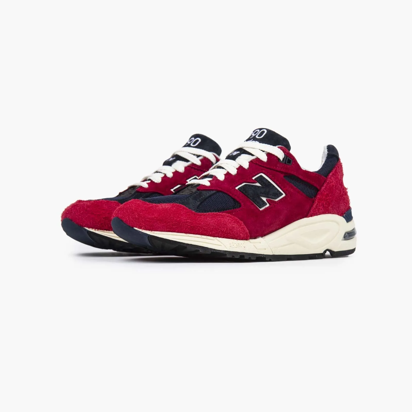 New Balance 990v2 made in USA "Scarlet"