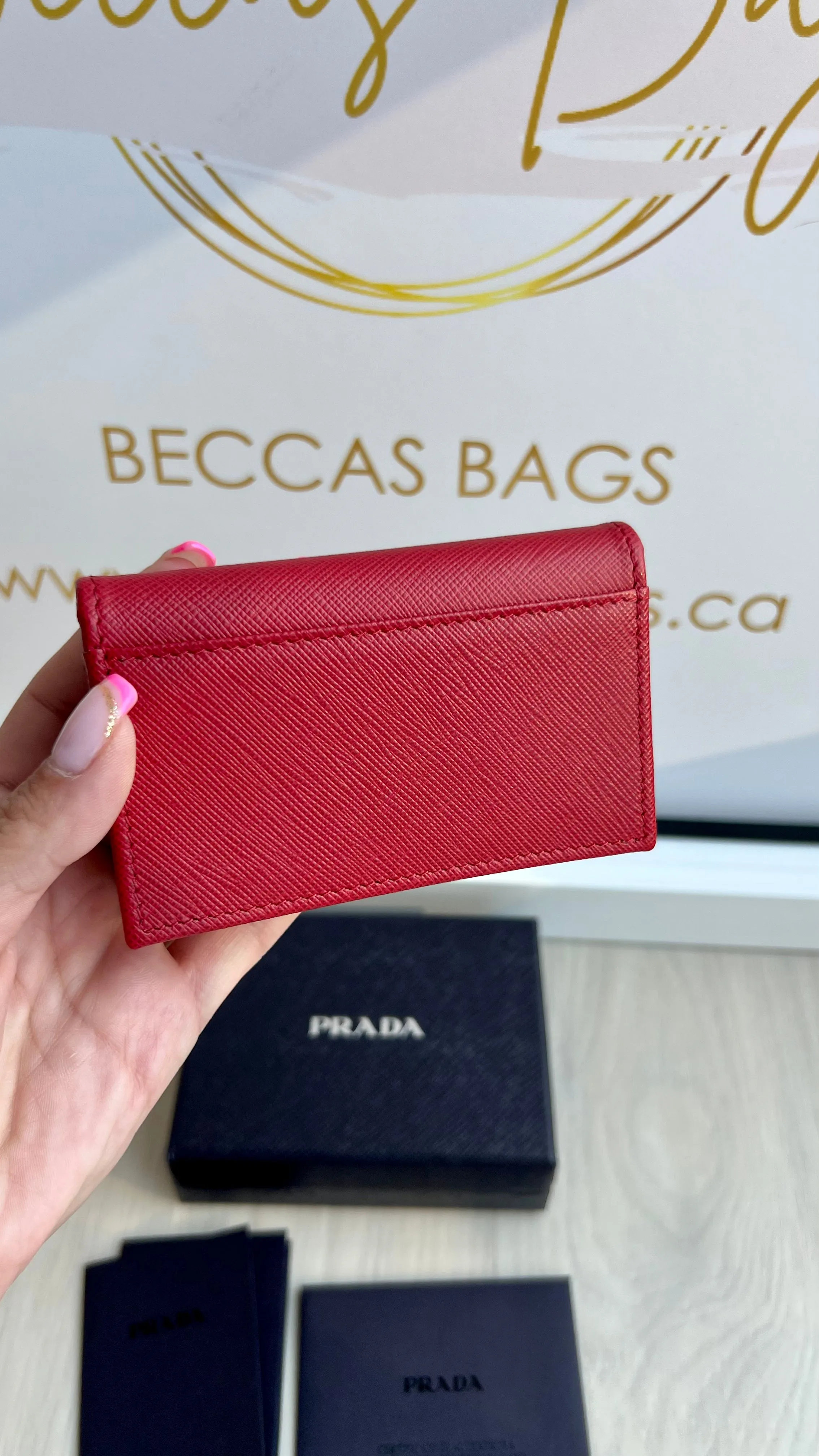 Prada Card Holder Wallet