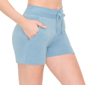 Premium French Terry Short - 3" Shorts for Women Casual Summer for Lounge and Beach Wear