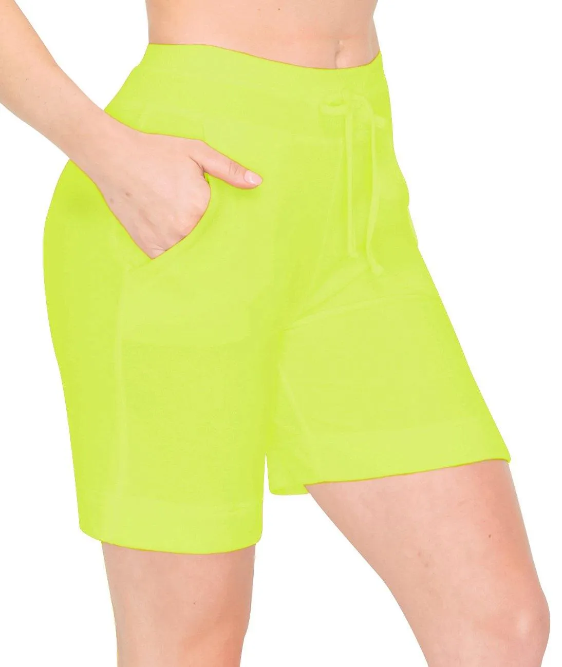 Premium French Terry Short - 7" Shorts for Women Casual Summer for Lounge and Beach Wear