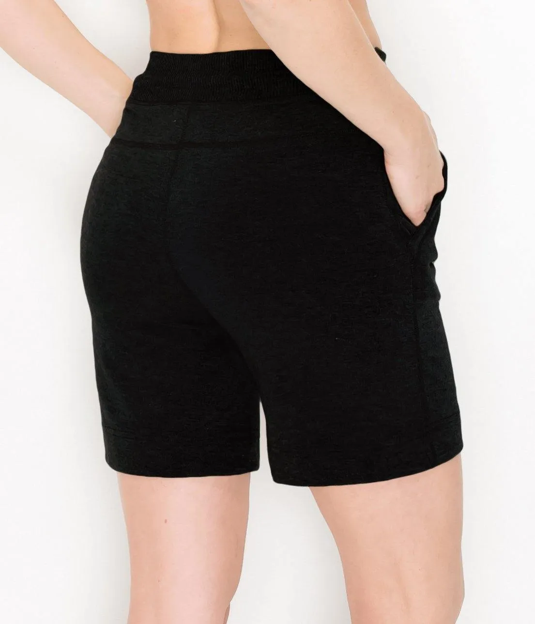 Premium French Terry Short - 7" Shorts for Women Casual Summer for Lounge and Beach Wear