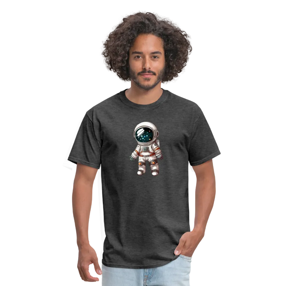 "Cosmic Voyager: Adorable Spaceman" 100% Cotton Unisex T-Shirt