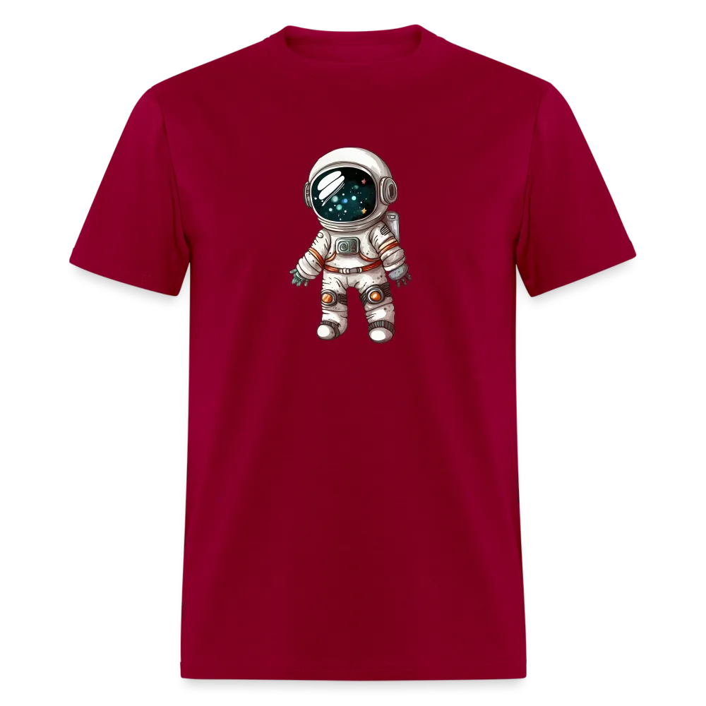 "Cosmic Voyager: Adorable Spaceman" 100% Cotton Unisex T-Shirt