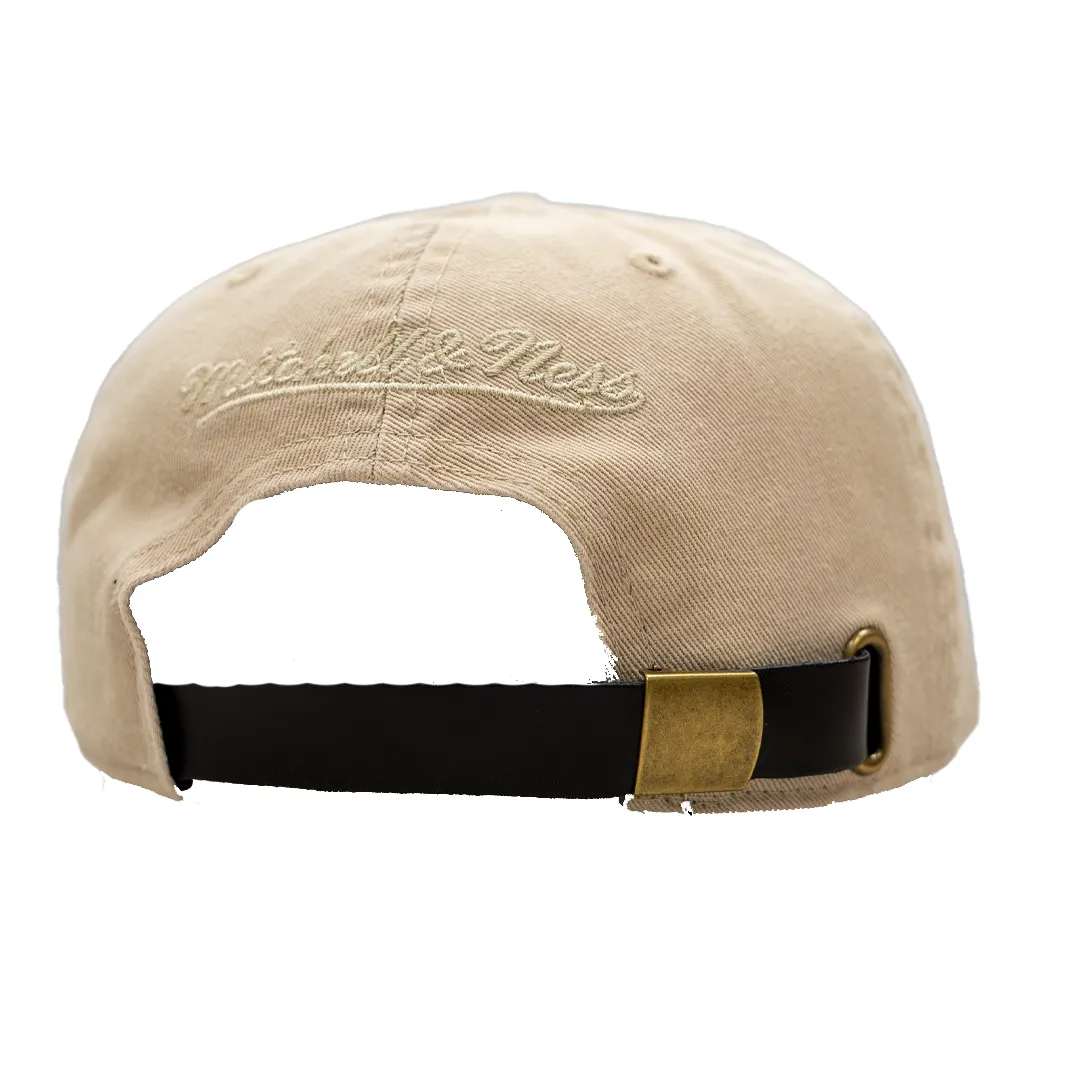 Retro Khaki Mitchell & Ness Dad Cap