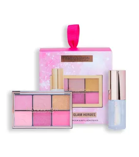 Revolution - Set de regalo Mini Soft Glam Heroes