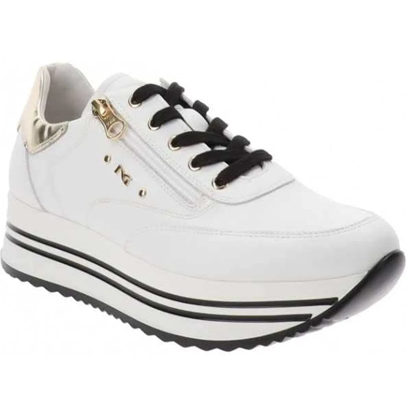 Scarpe casual da Donna - NERO GIARDINI Art. I205270D 707 bianco in pelle