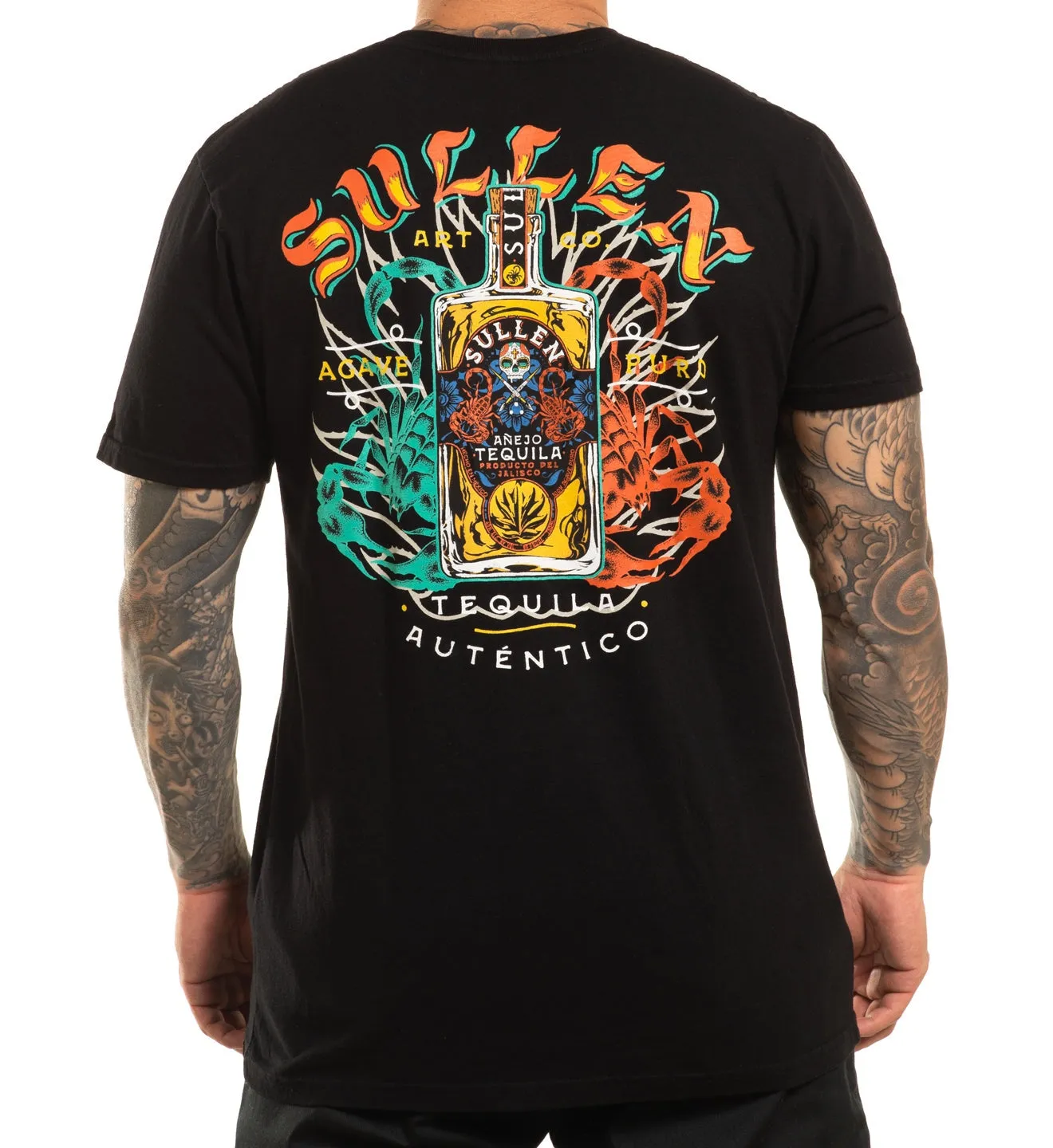 SULLEN Tequila Sunrise Men Graphic T-Shirt